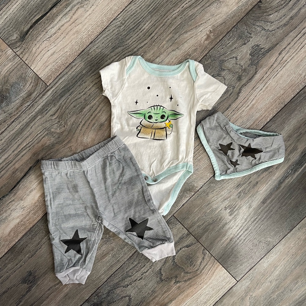 3-piece set Baby Yoda